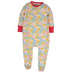Pyjama bébé "Lovely Babygrow, Lovely Springtime Geese" - coton bio