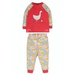Pyjama "Jamie Jim Jams, Lovely Springtime Geese" - coton bio