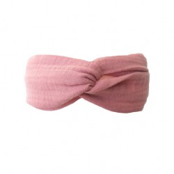 Bandeau "Lovely Pink" - coton tetra