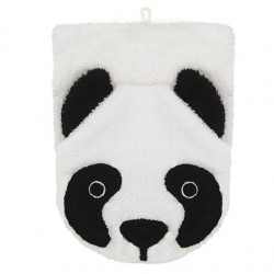 Gant de toilette "Panda" - coton biologique