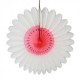 Papieren bloem "Wit-roze" diameter 60 cm