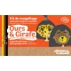 Kit de maquillage 3 couleurs "Ours & Girafe"