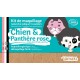 Kit de maquillage 3 couleurs "Chien & Panthère rose"