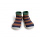 Chaussons "Woodland - Rayures" - Made in France