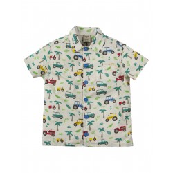 Chemise enfant "Harvey Hawaiian Shirt, Tropical Tresco" - coton bio