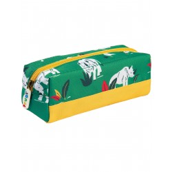 Plumier "Crafty Pencil Case, Rhino Ramble" - polyester recyclé