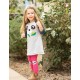 Collants bébé "Little Fun Knee Tights, Flamingo Spot Panda" - coton bio