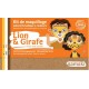 Kit de maquillage 3 couleurs "Lion & Girafe"