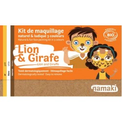 Kit de maquillage 3 couleurs "Lion & Girafe"