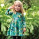 Robe "Sofia Skater Dress, Aqua Endangered Heroes" - coton bio