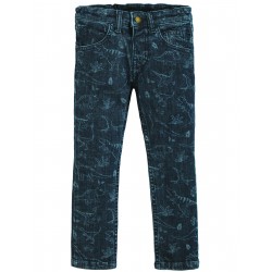 Pantalon "Jordan Printed Jeans, Denim Dino" - coton bio