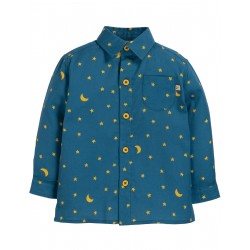 Chemise enfant "North Star Shirt, Moonlight" - coton bio