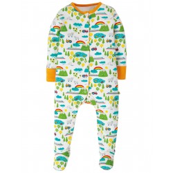 Pyjama bébé "Lovely Babygrow, Land Of The Rising Sun" - coton bio