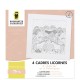 Kit créatif "Mes cadres licornes à colorier"