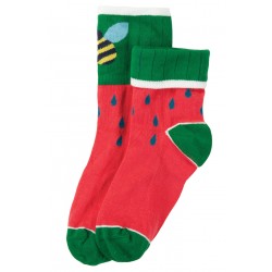 Chaussettes adultes "Tooty Sock, Watermelon" - coton bio