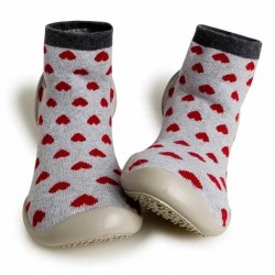 Chaussons "Hearts" - Made in France