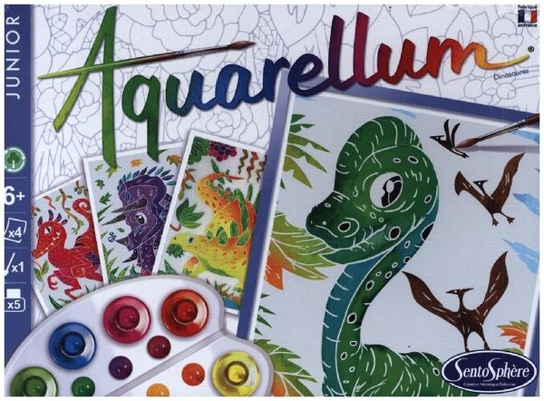 Aquarellum Junior sur le thème des Dinosaures - SentoSphère Dinosaurier