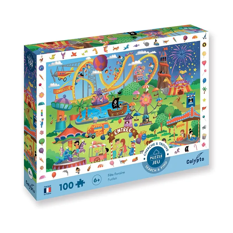 Puzzle Fête Foraine 100 pièces - Calypto