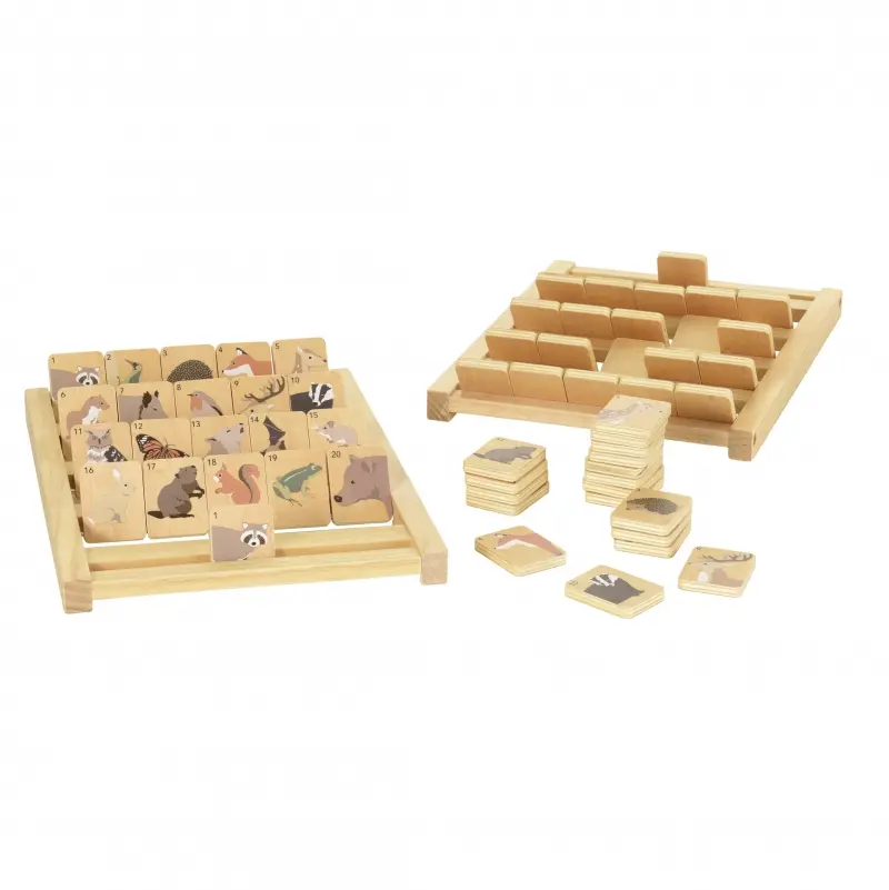 Qui-est ce, jeu en bois - Egmont Toys