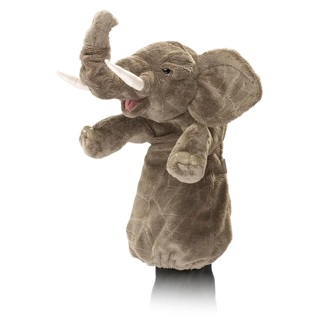 Marionnette Éléphant de scène - Folkmanis