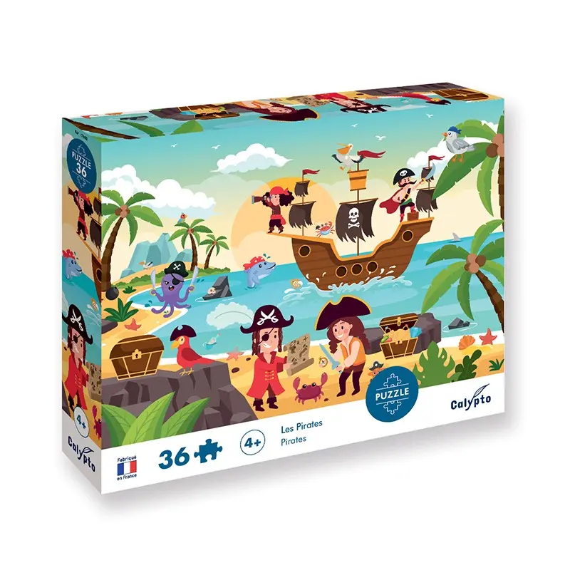 Puzzle Les Pirates 36 pièces - Calypto