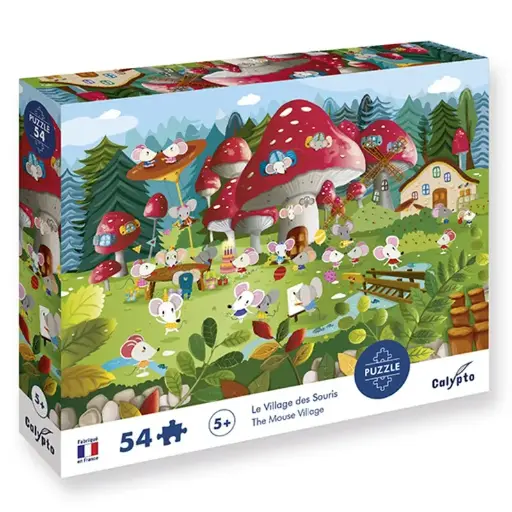 Puzzle Le Village des Souris 54 pièces - Calypto