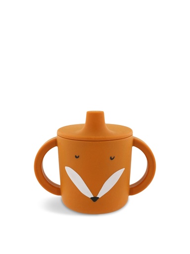 [TR96423] Gobelet d'apprentissage en silicone bec verseur Mr Fox - Trixie