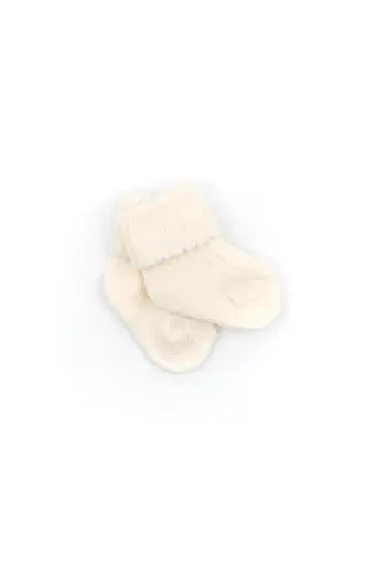 [BAMB] Chaussettes épaisses en bambou beige 